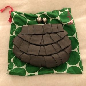 Boden gray clutch